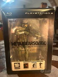 box Metal Gears Solid IV Limited Edition PS3