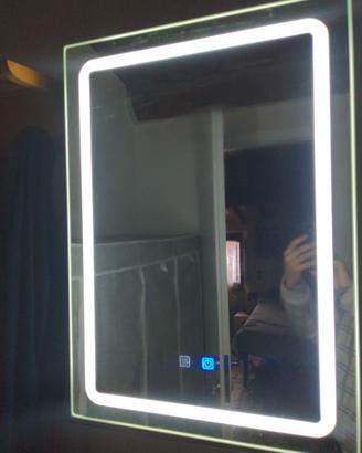 Mobiletto specchiera bagno nuovo