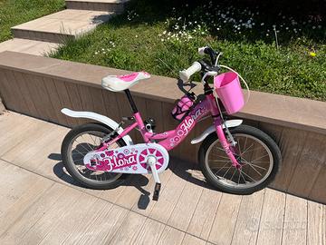 Bicicletta da bambina rosa