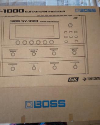 multieffetto e sintetizzatore per chitarra elettri