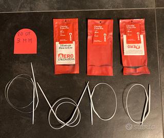 ferri circolari per maglia Aero