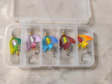 cucchiaini da pesca con elica simulazione peace 