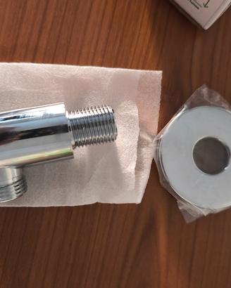 Presa acqua in ottone cromato 1/2" – Nuova – IDRO 