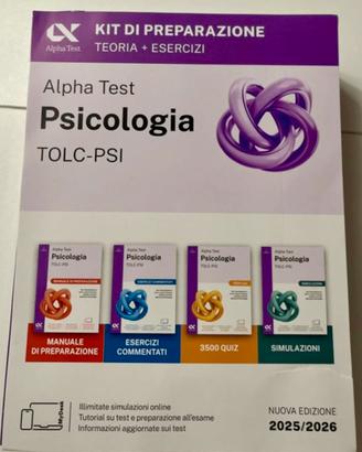 Libri per test ingresso psicologia