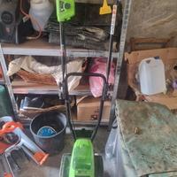 Motozappa Elettrica Greenworks a Batteria G40TL