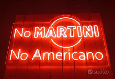 Insegna luminosa MARTINI