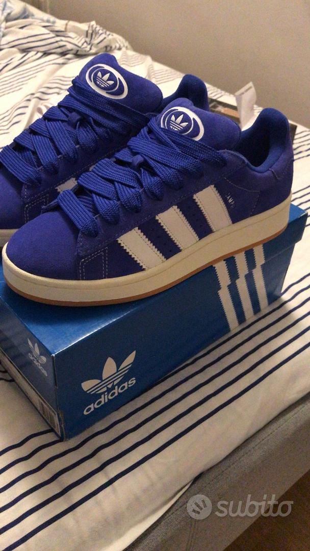 Adidas campus shop blu elettrico