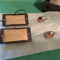 Chitarra tipo doppio humbucker splittabile