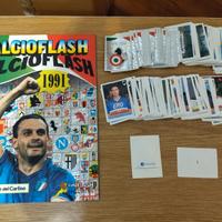 calcio flash 90 91 1990 1991 mancoliste figurine