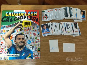 calcio flash 90 91 1990 1991 mancoliste figurine