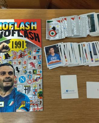 calcio flash 90 91 1990 1991 mancoliste figurine