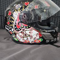 casco integrale doppia visiera