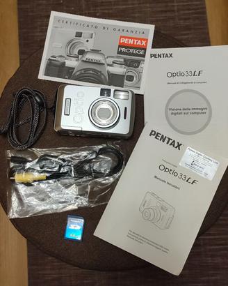 Fotocamera Pentax Optio 33 LF + SD Panasonic 64MB
