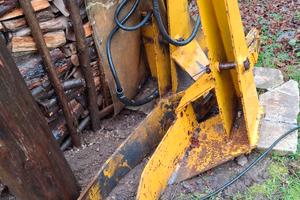 struttura per caricatore frontale trattore