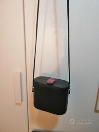 Borsa a Cilindro Ellittico Vintage 