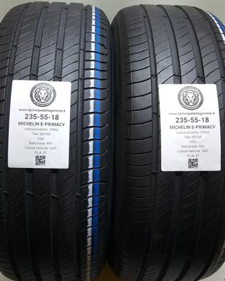 2 GOMME 235 55 18 MICHELIN A73962