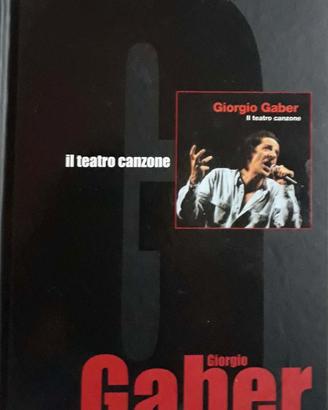 GIORGIO GABER IL TEATRO CANZONE - LIBRO + 2 CD