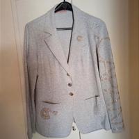 Blazer grigio Coccapani trend