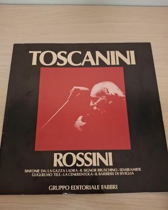 Vinile 33 giri Toscanini - Rossini sinfonie