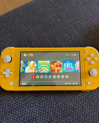 Nintendo switch lite + dragonball z lakarot