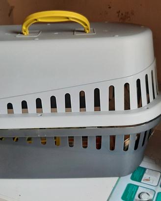 trasportino  per cuccioli, coniglio, gatto