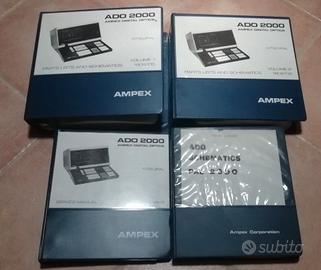 Ampex Ado 2000 4 tomi schemi elettrici manuali