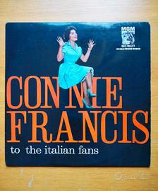 Connie Francis - To The Italian Fans LP 1a ediz 59