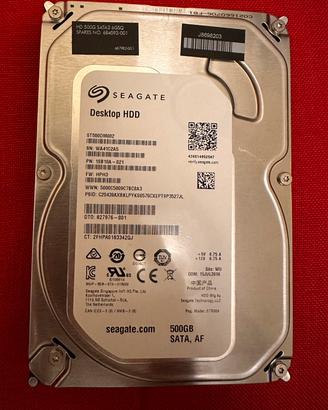 HDD SEAGATE 500 GB
