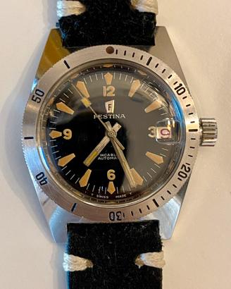 Festina Skin diver 600 Feet Automatic anni 60
