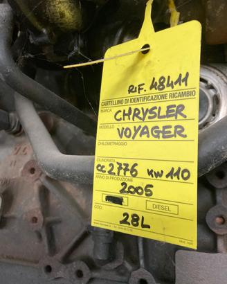 MOTORE COMPLETO CHRYSLER Grand Voyager 3° Serie 2
