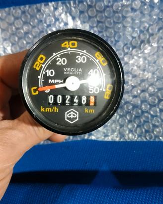 Contachilometri veglia per vespa 50 faro tondo