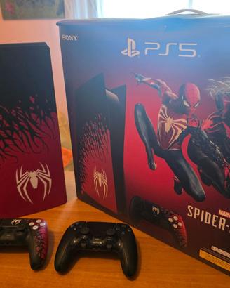 PS5 Disc Version Tematico SpiderMan Trattabile