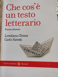 Che cos'è un testo letterario, ISBN 9788843078127
