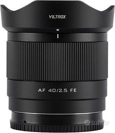 NUOVO Viltrox AF 40 F2.5 (ottica per Sony E mount)
