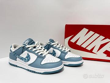Nike dunk low blu bandana
