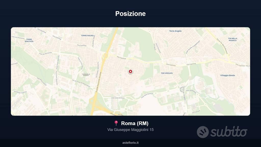 Appartamento – Roma, Giardinetti, Torrenova - Altro