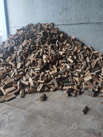 legna secca stagionata dell'anno scorso 