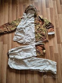 Raro Set GoreTex Parka Pantalone Vegetato Artico 