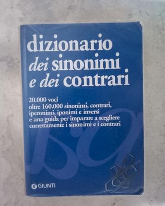 Dizionario dei sinonimi e dei contrari