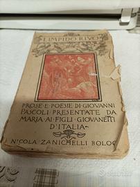 Raccolta di poesie di Giovanni pascoli del 1924