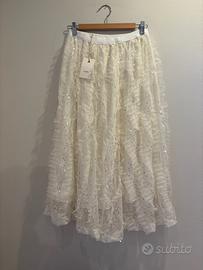Gonna tulle e paillettes