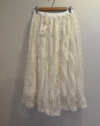 Gonna tulle e paillettes