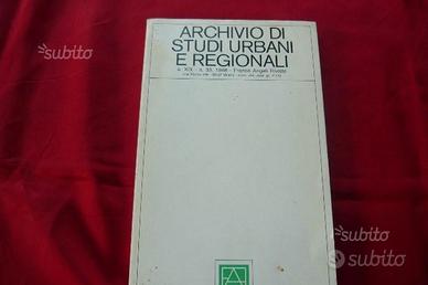 Archivio di STUDI Urbani e Regionali- Anno 1988