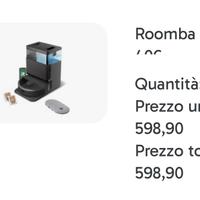 Irobot lava pavimenti e aspirapolvere