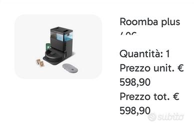 Irobot lava pavimenti e aspirapolvere