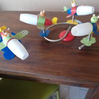 Lampadario + applique per cameretta bambini
