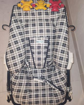 Sdraietta Dondolo Neonati BREVI con Giostrina Orse