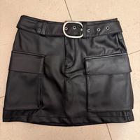 Gonna eco pelle stradivarius