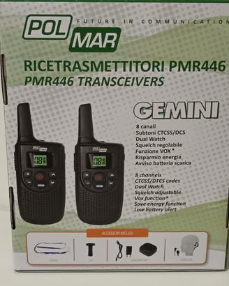 Coppia ricetrasmettitore POLMAR GEMINI 