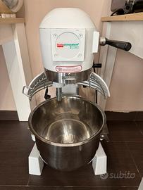 Planetaria 20 litri con 3 ganci inox COME NUOVA